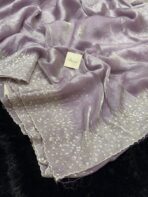 Darcey ( Pure glass organza) - Lilac - Image 3