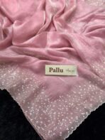 Darcey ( Pure glass organza) - Baby pink - Image 5