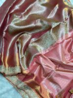 Sukhi (saree) - Salmon - Image 3