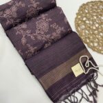 Ezhilmathi (Tussar silk) - Lavender