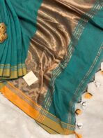 Zoya (Mul cotton) - Pine green