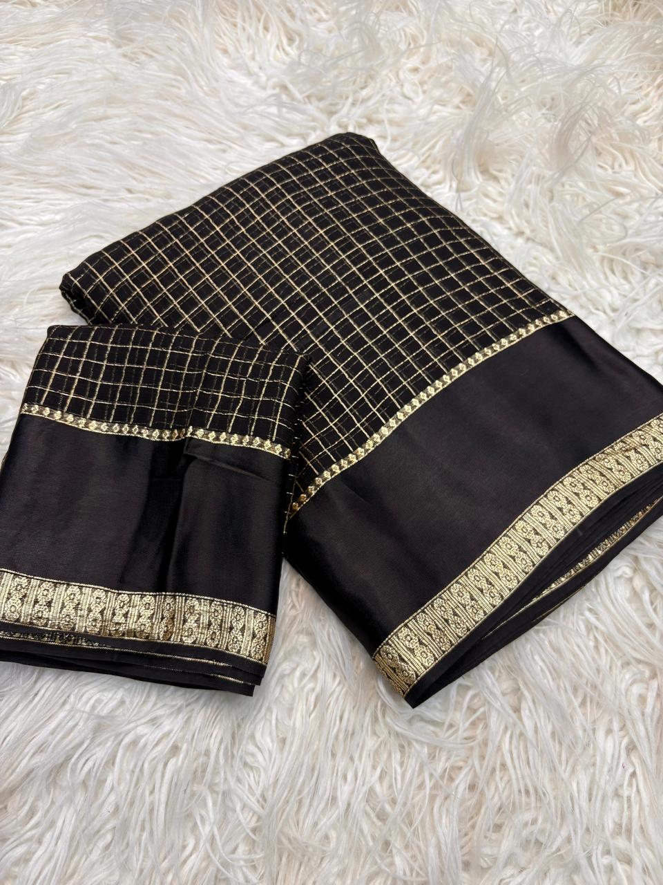 4ecbaa2b-1f75-4ef9-a2f8-fb7fbb1a9276 Dilruba (Viscose georgette) - Black - Image 1