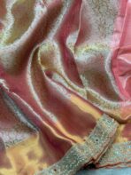 Sukhi (saree) - Salmon - Image 2