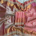 Sukhi (saree) - Salmon