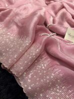 Darcey ( Pure glass organza) - Baby pink