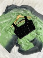 Aura (Dual tone space silk) - Mint - Image 3