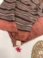 Athmika (Tussar by cotton) - Earthy Orange