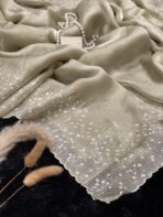 Darcey ( Pure glass organza) - Mint - Image 3