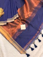 Zoya (Mul cotton) - Royal blue