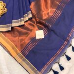 Zoya (Mul cotton) - Royal blue