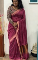 Zoya (Mul cotton) - Berry