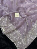 Darcey ( Pure glass organza) - Lilac - Image 2