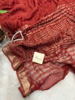 Elara ( Viscose georgette) - Burnt brown - Image 4