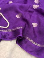 Aandal (Viscose Jute silk) - Royal Purple - Image 4