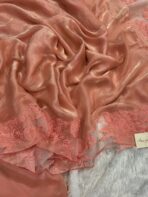 Aarohi ( Pure glass organza) -   Peach