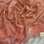 Aarohi ( Pure glass organza) -   Peach