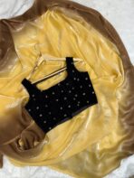 Aura (Dual tone space silk) - Marigold - Image 3