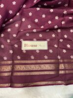 Bhumi (Semi Mysore crepe) - Wine - Image 5