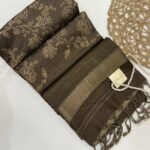 Ezhilmathi (Tussar silk) - Mocha