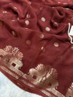 Aandal (Viscose dola silk) - Coffee bean - Image 2